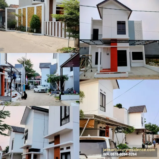Ragam tampak rumah Perumahan Jatisari Luxury Residence